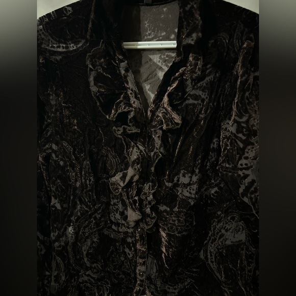 CYC Women’s Brown Button-Down Cardigan - Picture 2 of 5